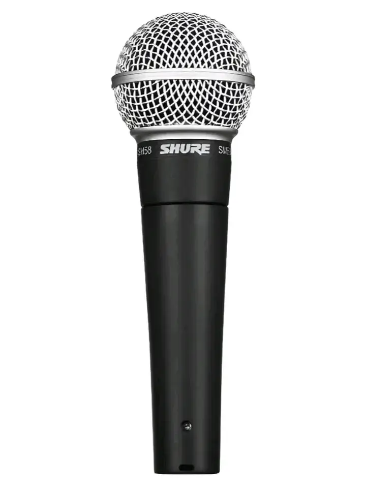 Micrófono dinámico Shure SM58 profesional