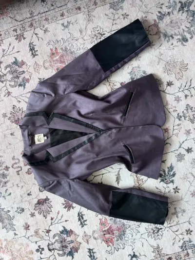 Blazer morado con detalles negros ASH New York - miniatura 1