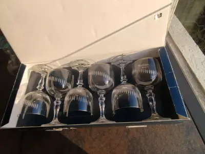 Juego de Copas de Cristal Mariana 200 ml - miniatura 1