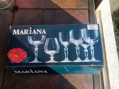 Juego de Copas de Cristal Mariana 200 ml - miniatura 4