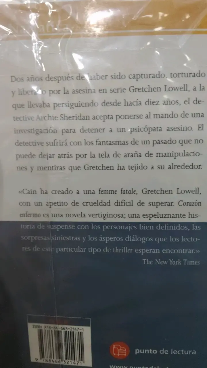 Libro 'Corazón Enfermo' de Chelsea Cain - 2