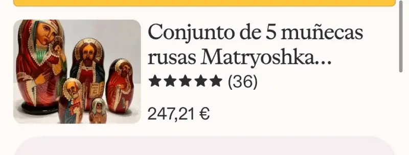 Muñecas Rusas Matrioskas Pintadas a Mano - 6