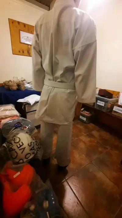 Traje de Karate Blanco para Adulto - miniatura 2