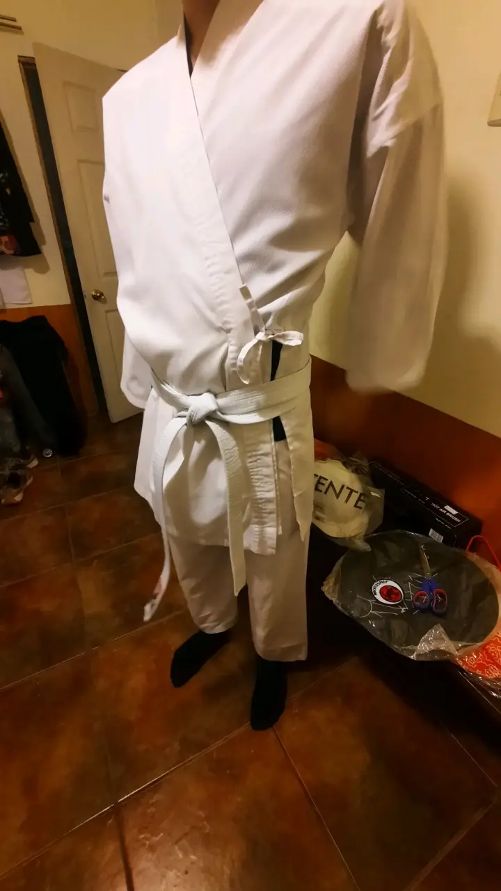 Traje de Karate Blanco para Adulto - 4