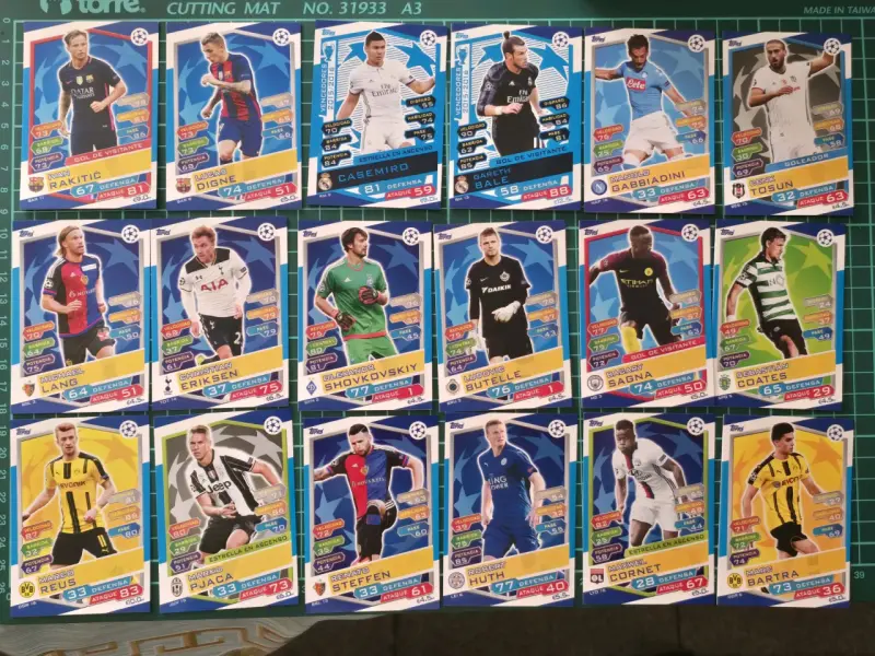 Lote Topps Champions League - 1