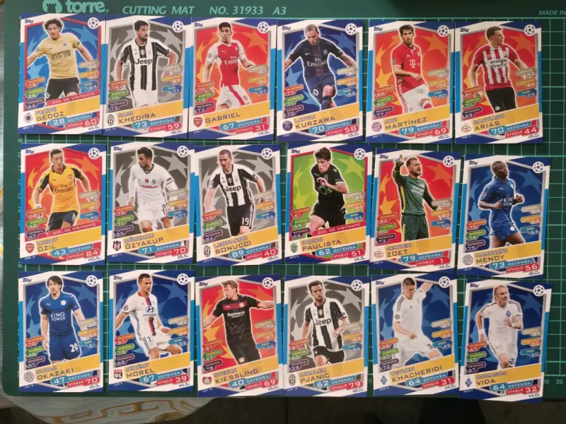 Lote Topps Champions League - 2