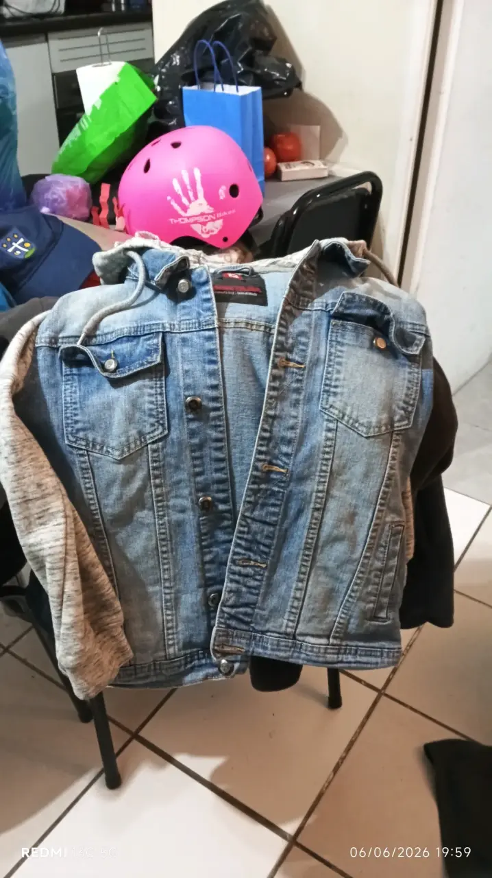 Chaqueta de mezclilla con capucha para niño Montaña - 2
