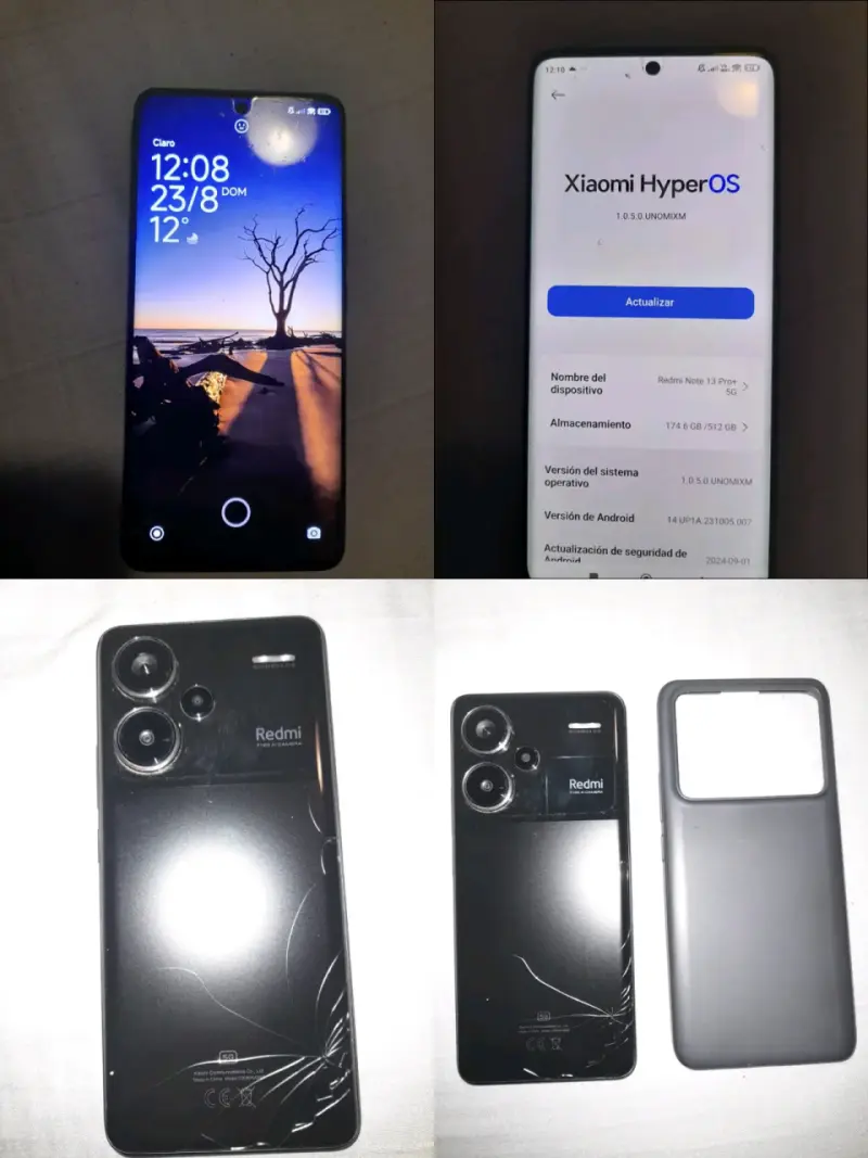 Smartphone Xiaomi Redmi Note 13 Pro+ 5G