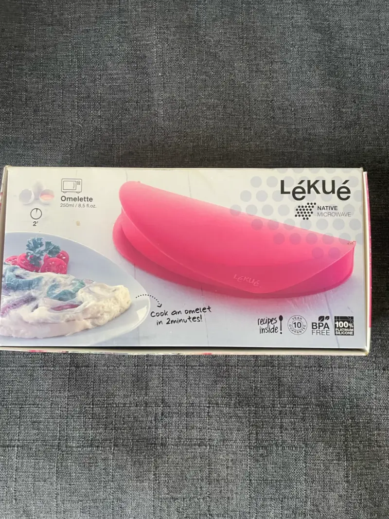 Molde para omelette de silicona Lékué rojo - 3