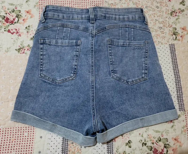Shorts de mezclilla Brussi para mujer - 2