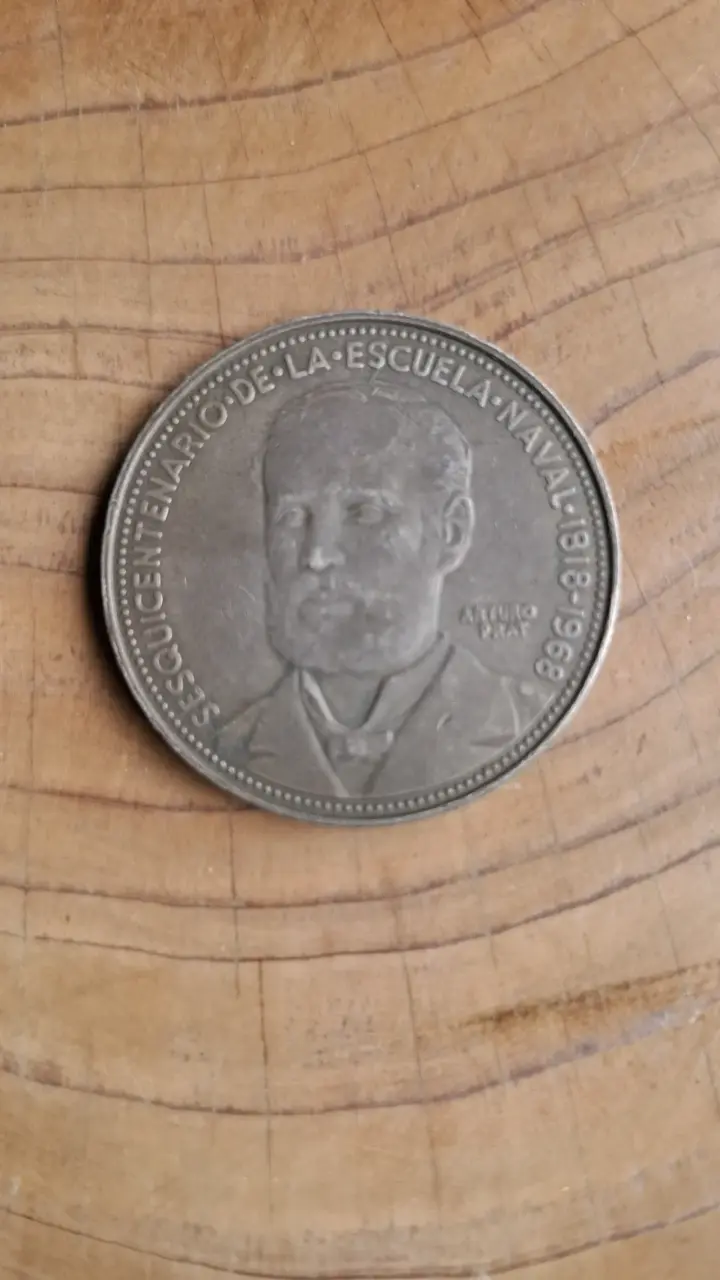 Moneda chilena de 5 pesos de 1968 - 2