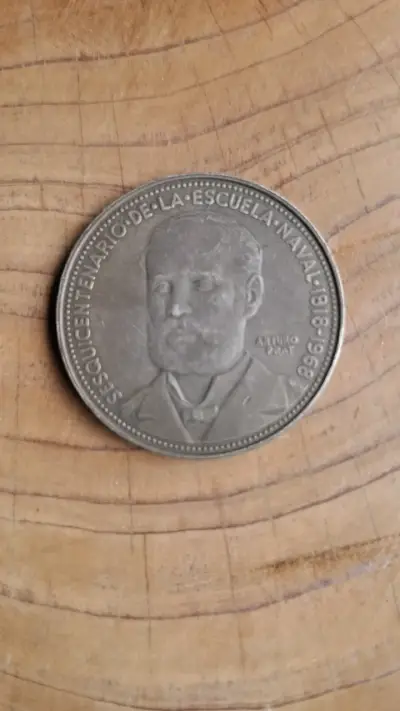 Moneda chilena de 5 pesos de 1968 - miniatura 2