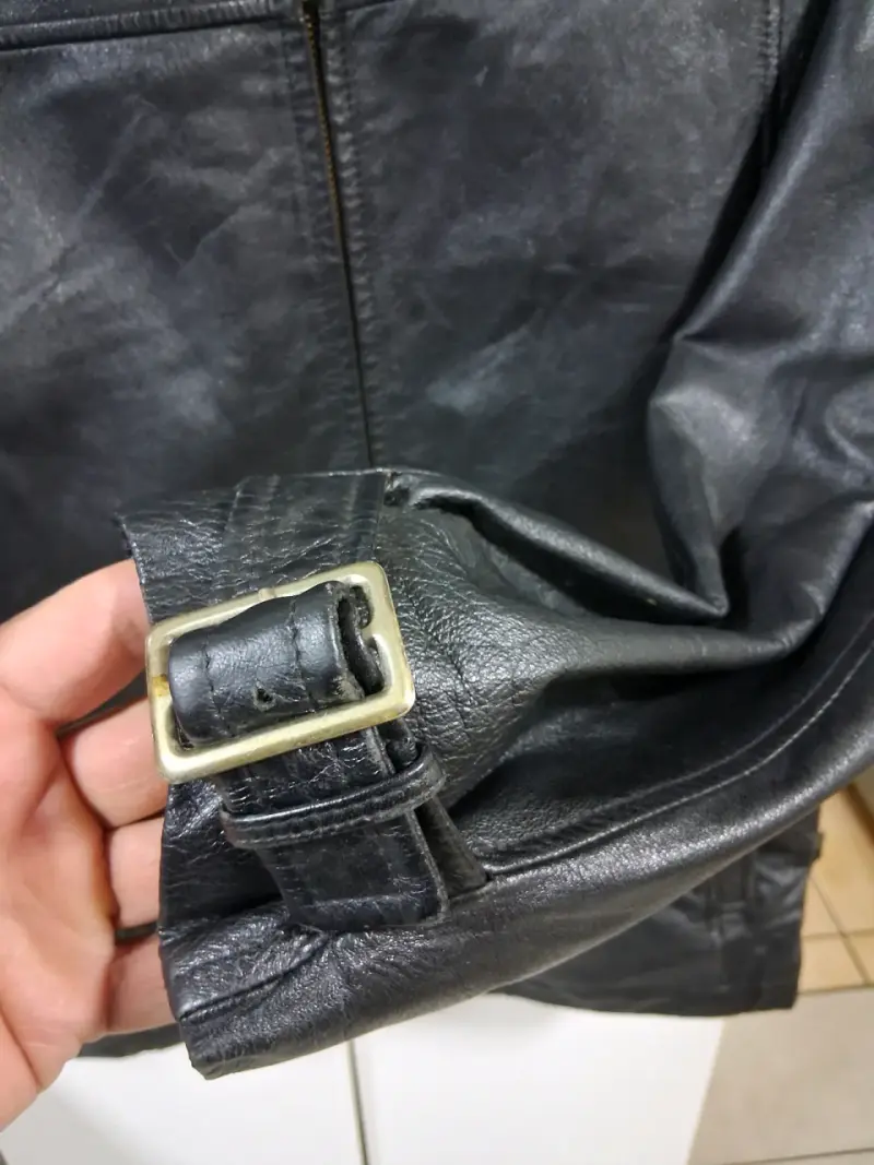 Chaqueta de cuero negra para hombre Danier - 3