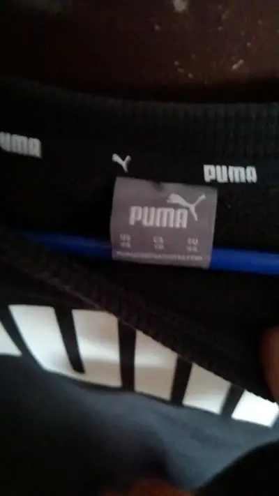 Polerón negro Puma unisex - miniatura 2