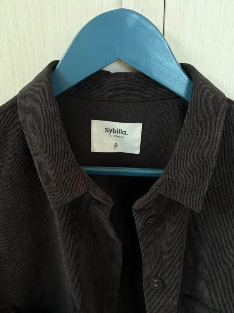 Camisa de pana negra Sybilla para mujer - 3