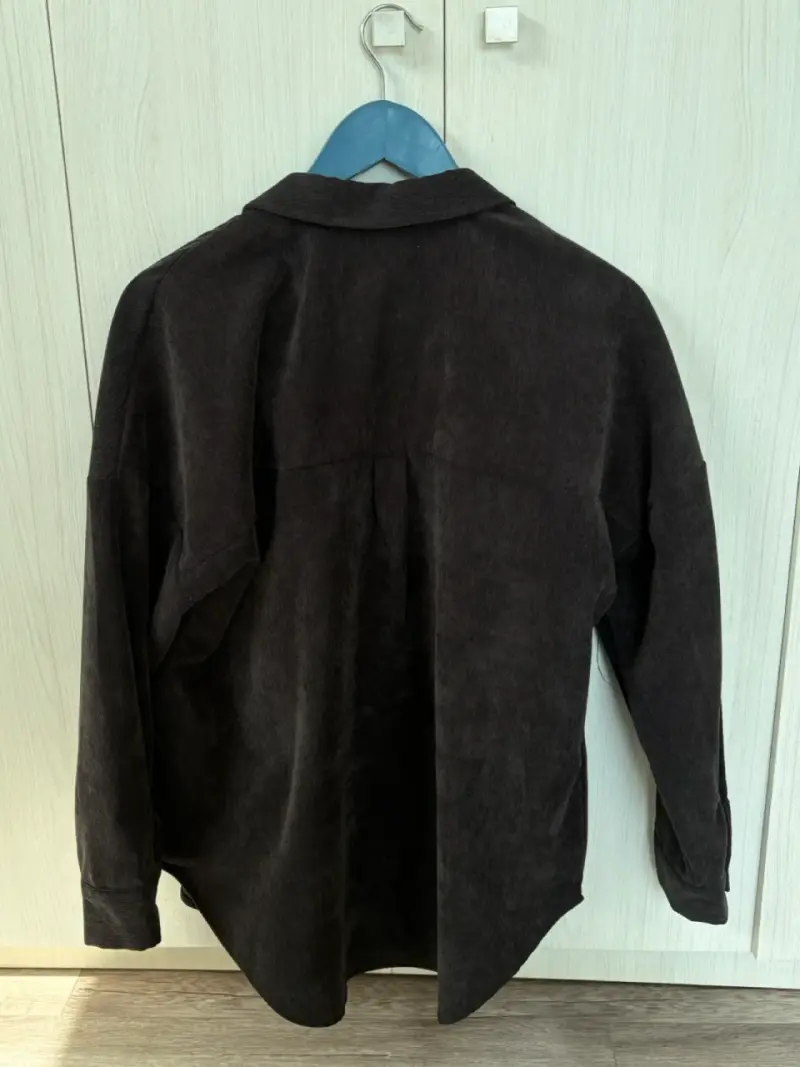 Camisa de pana negra Sybilla para mujer - 4
