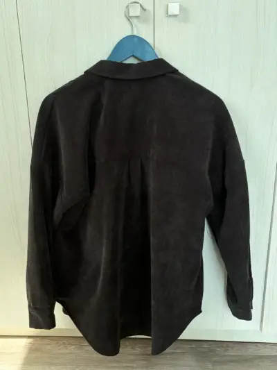 Camisa de pana negra Sybilla para mujer - miniatura 4