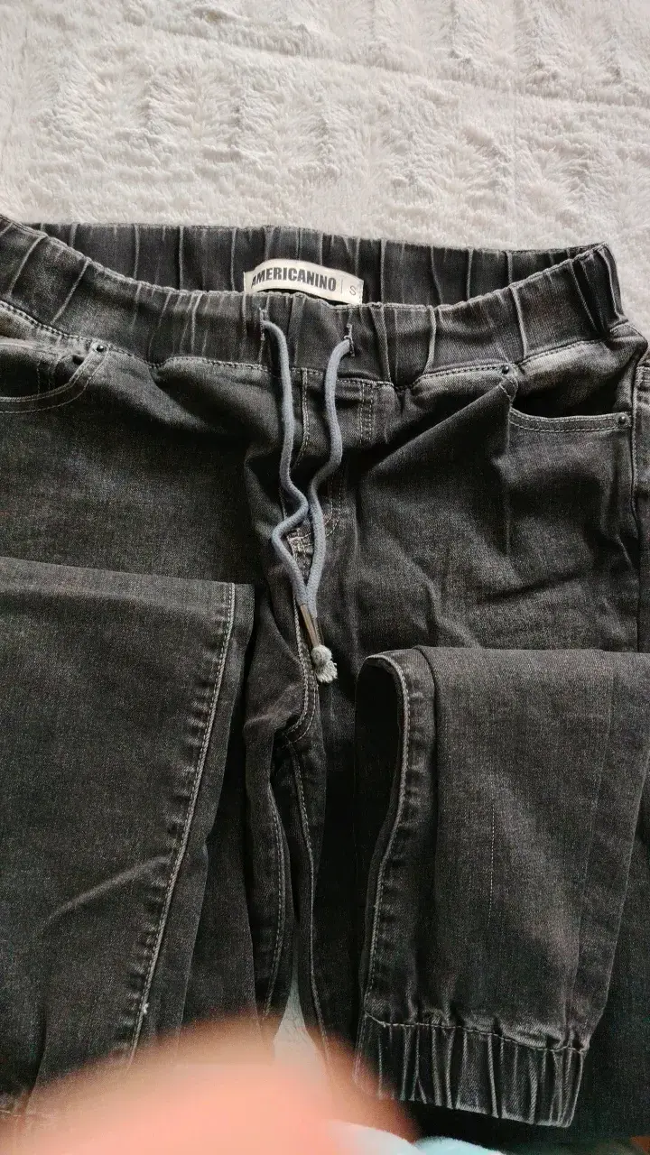 Pantalones jogger de mezclilla Americano talla S