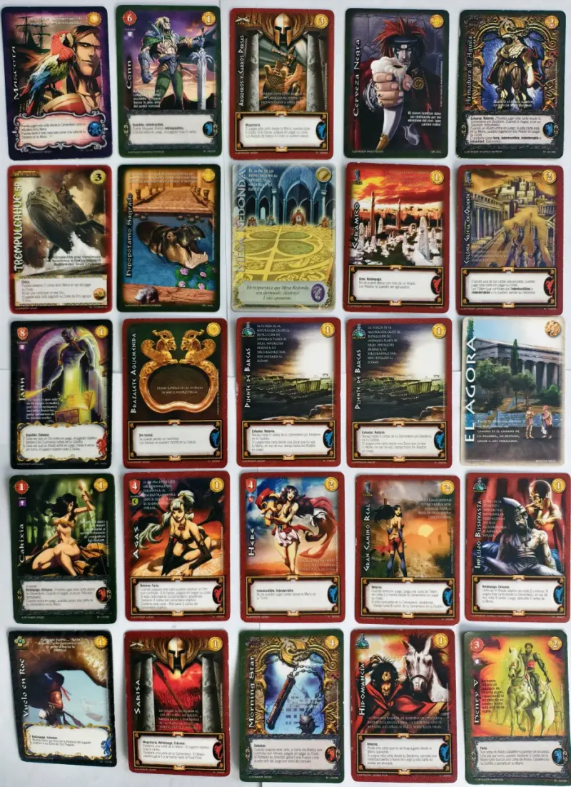 Set de Cartas Mitos y Leyendas - 2