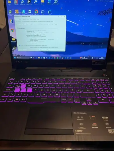 Laptop ASUS TUF Gaming A15 rtx 3060 - miniatura 3