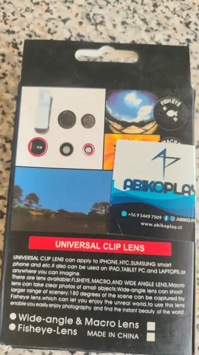 Lente Clip Universal para Smartphone - miniatura 2