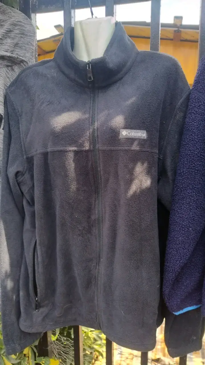 Chaqueta polar negra Columbia para hombre - 4