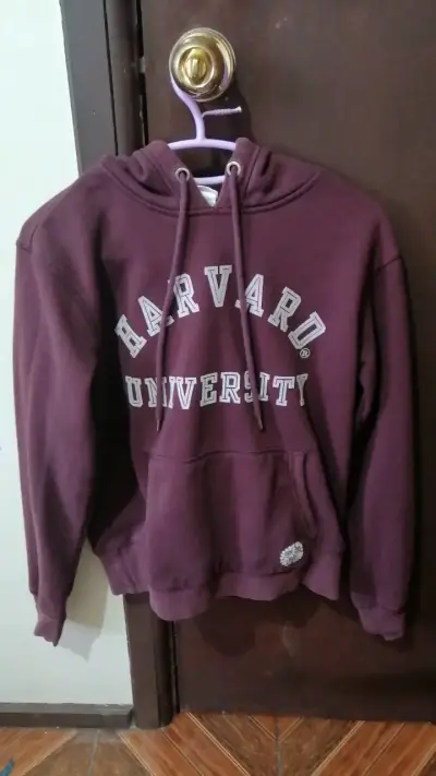 Polerón con capucha Harvard University burdeos - miniatura 1