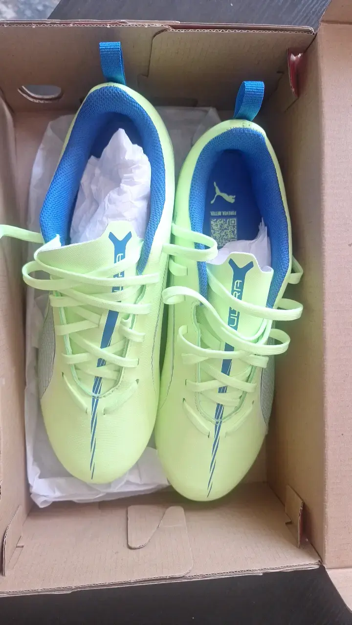 Zapatillas de fútbol Puma Ultra amarillas - 2