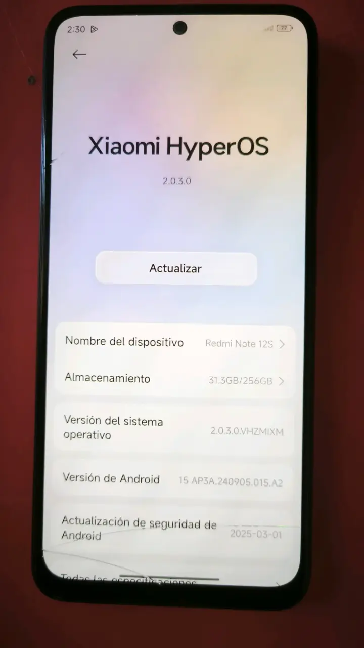Smartphone Xiaomi Redmi 12 S con cámara de 108MP - 5