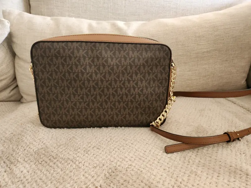 Cartera Michael Kors marrón con logo - 3