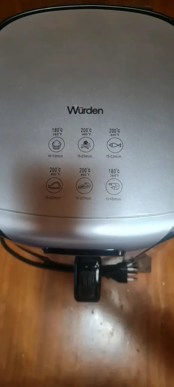 Freidora de Aire Würden con Control Digital - 3