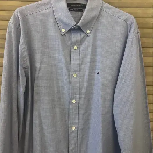 Camisa Tommy Hilfiger Slim Fit Azul - 1 uso - 3