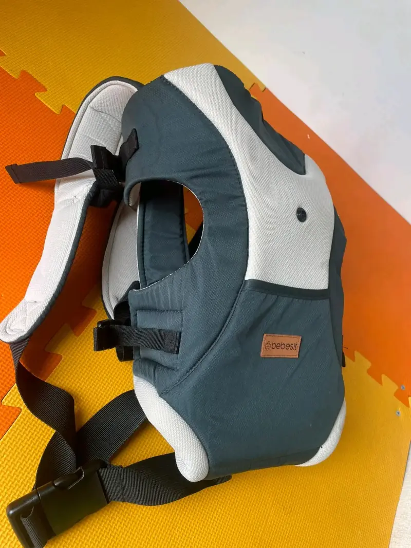 Mochila portabebés Bebesit ergonómica gris - 3