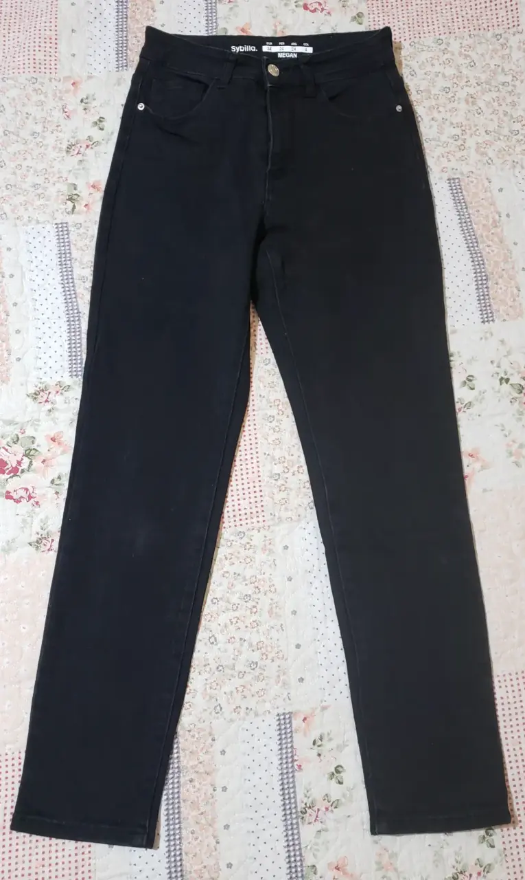 Pantalones negros Sybilla Megan para mujer - 1