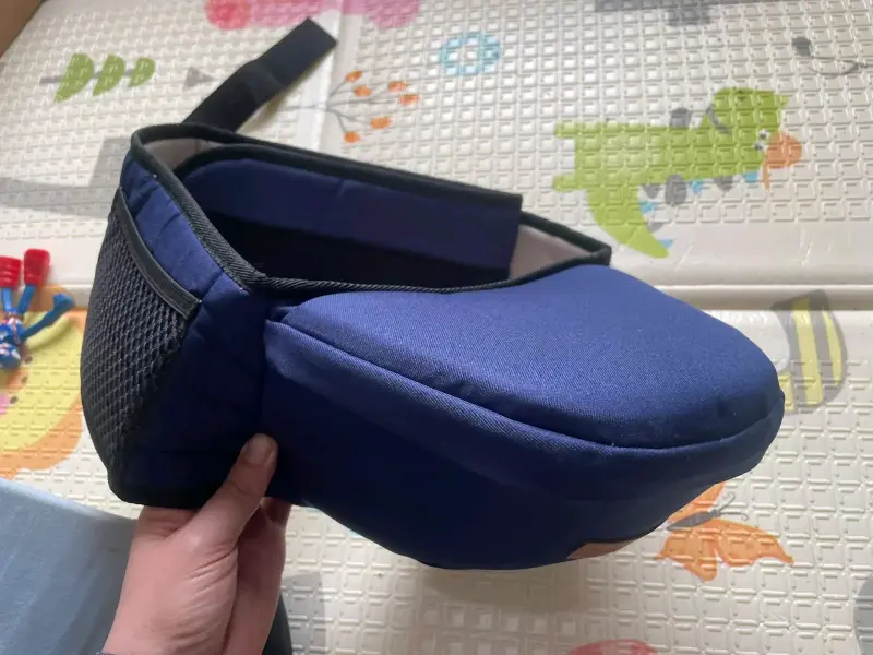 Cinturón portabebés ergonómico azul - 1