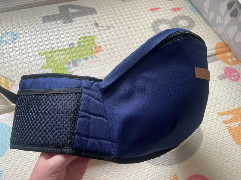 Cinturón portabebés ergonómico azul - 2