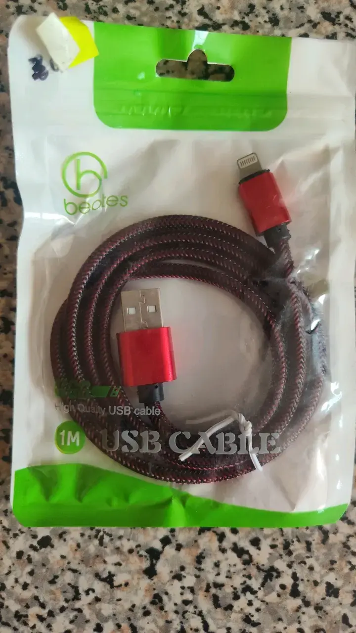 Cable USB de 1 metro con conector Lightning - 1