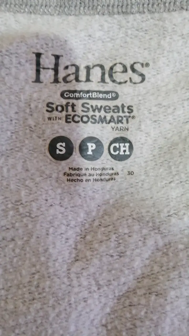 Polerón gris Hanes ComfortBlend unisex - 2