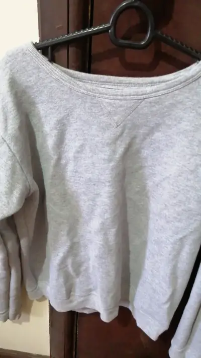 Polerón gris Hanes ComfortBlend unisex - miniatura 4