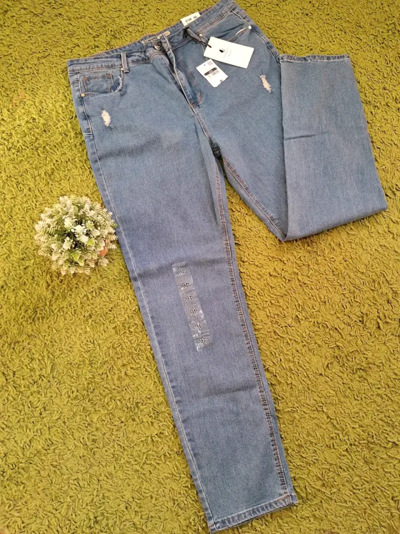 Jeans Newport Pitillo Azul Talla 46 - 1