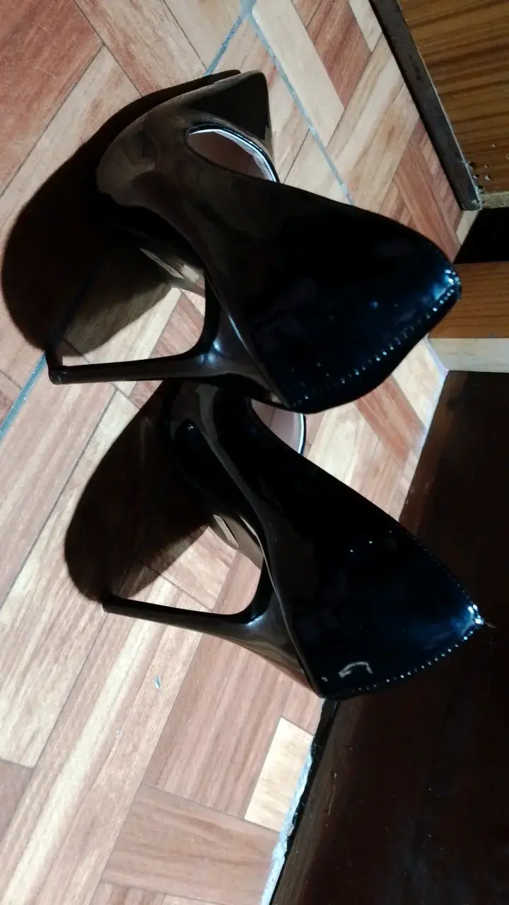 Zapatos de Tacón Alto Negros para Mujer - 3