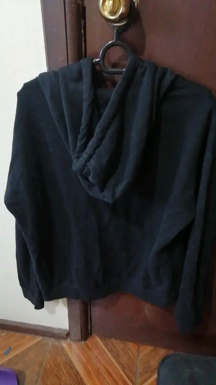 Polerón negro Bluenotes Boyfriend Fit - 5
