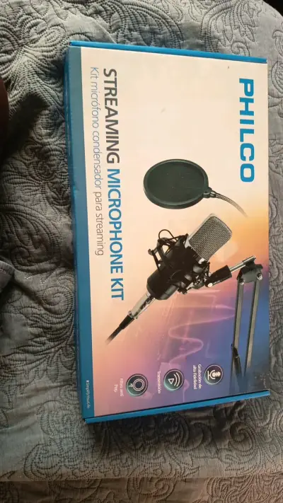 Kit de Micrófono Condensador para Streaming Philco - miniatura 1