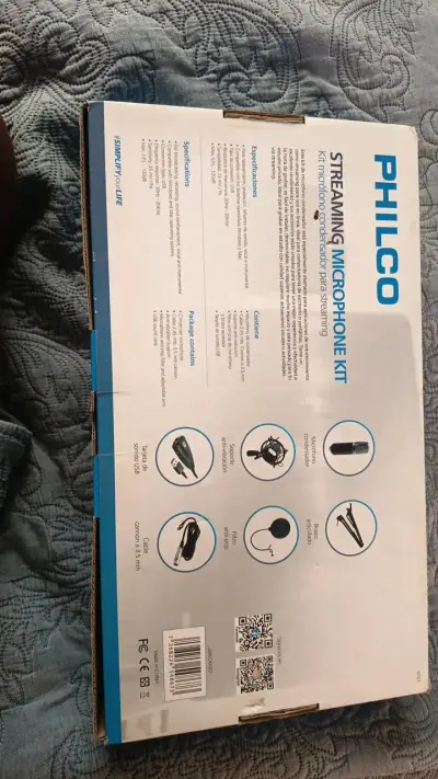 Kit de Micrófono Condensador para Streaming Philco - miniatura 2