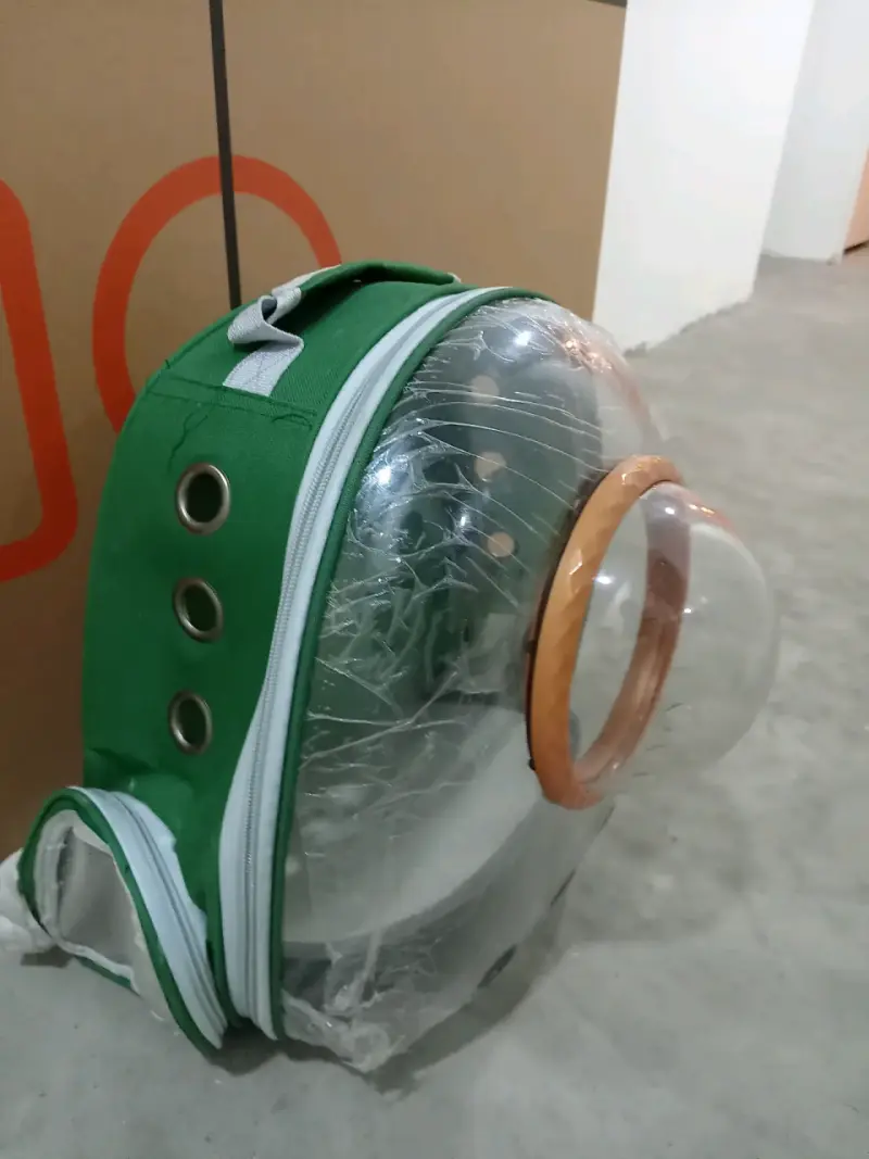 Mochila transportadora para mascotas con ventana - 2