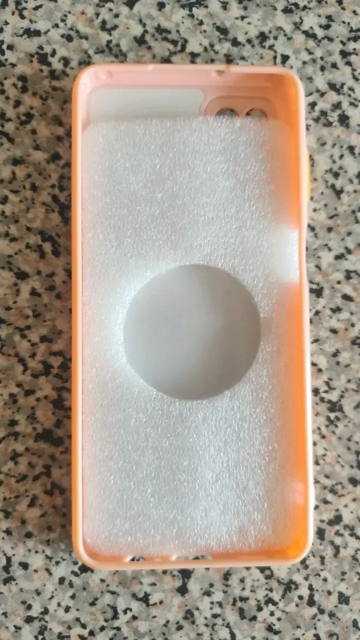 Funda para celular con diseño floral y brillo - 2