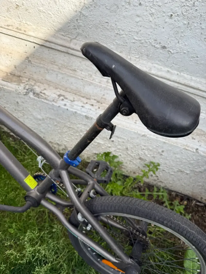 Bicicleta BMX Bianchi gris en buen estado - 3