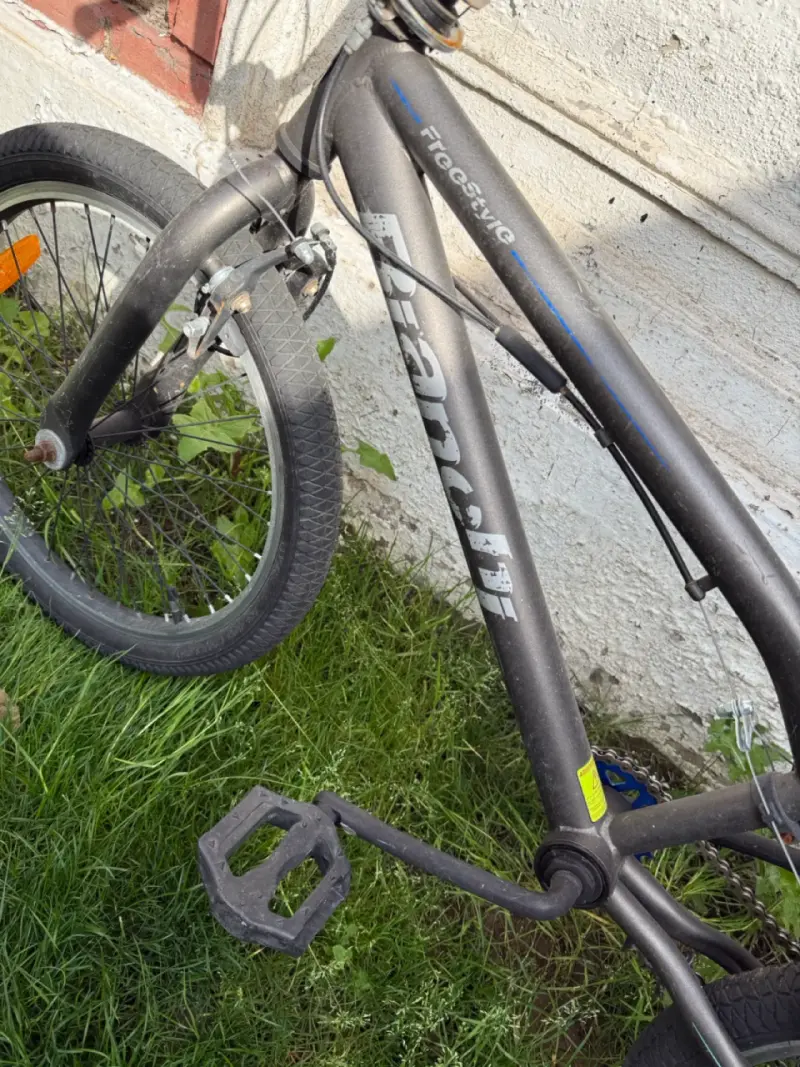 Bicicleta BMX Bianchi gris en buen estado - 4