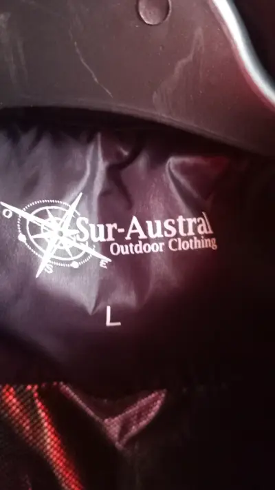 Chaqueta Sur-Austral Outdoor Negra y Verde - miniatura 1