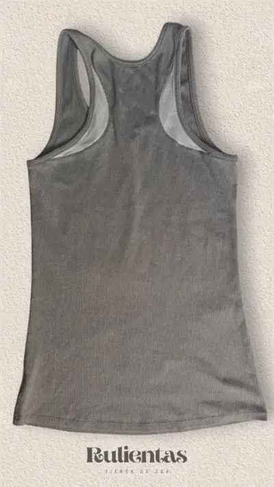 Polera deportiva gris Under Armour mujer Talla S - miniatura 4
